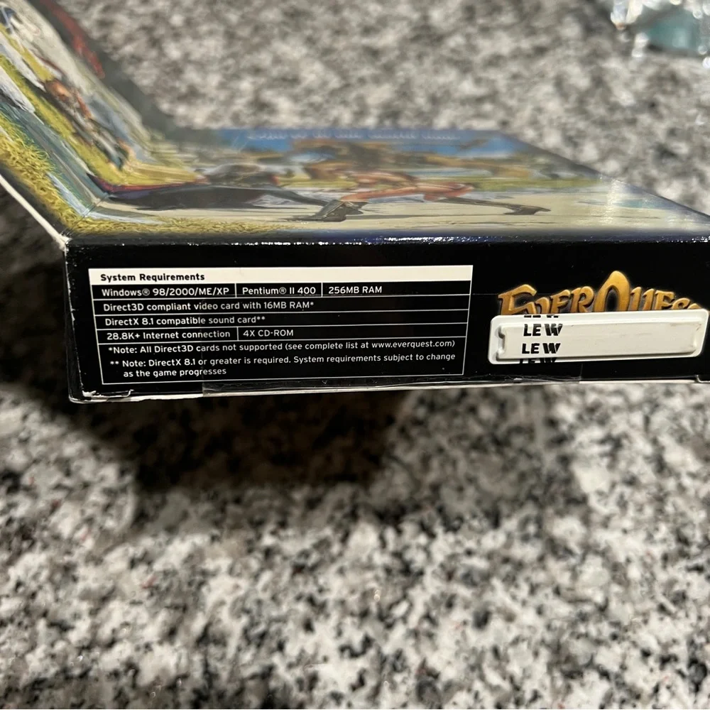 RARE New! Sealed Ever Quest for PC